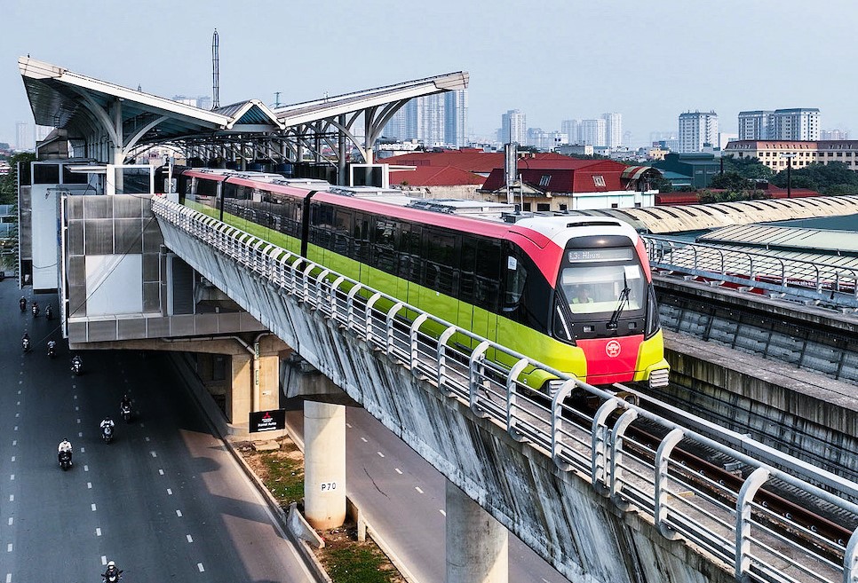 Tuyến Metro Nhổn-ga Hà Nội chính thức hoạt động sau gần 15 năm