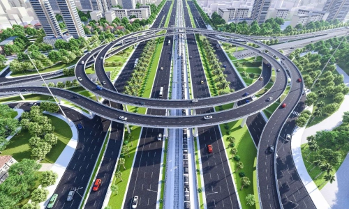 Hạ tầng phát triển ở khu vực Hoài Đức